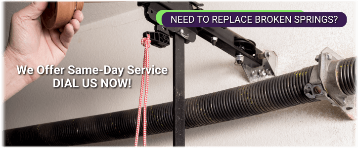 Broken Garage Door Spring Dublin CA